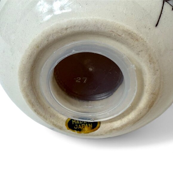 Vintage Floral Ceramic Hanging Potpourri Diffuser Ornament - Made in Japan - Picture 3 of 7